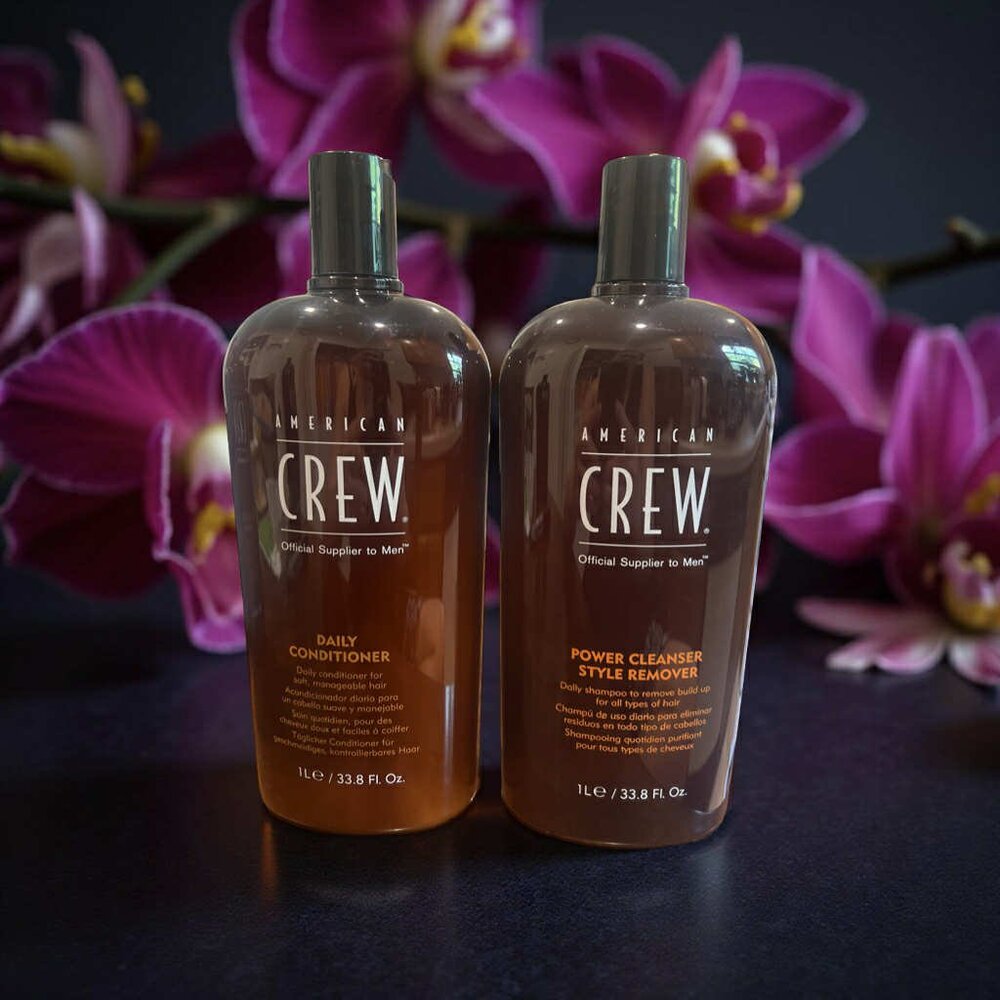 American Crew Power Cleanser Style Remover Shampoo & Conditioner 33.8 oz